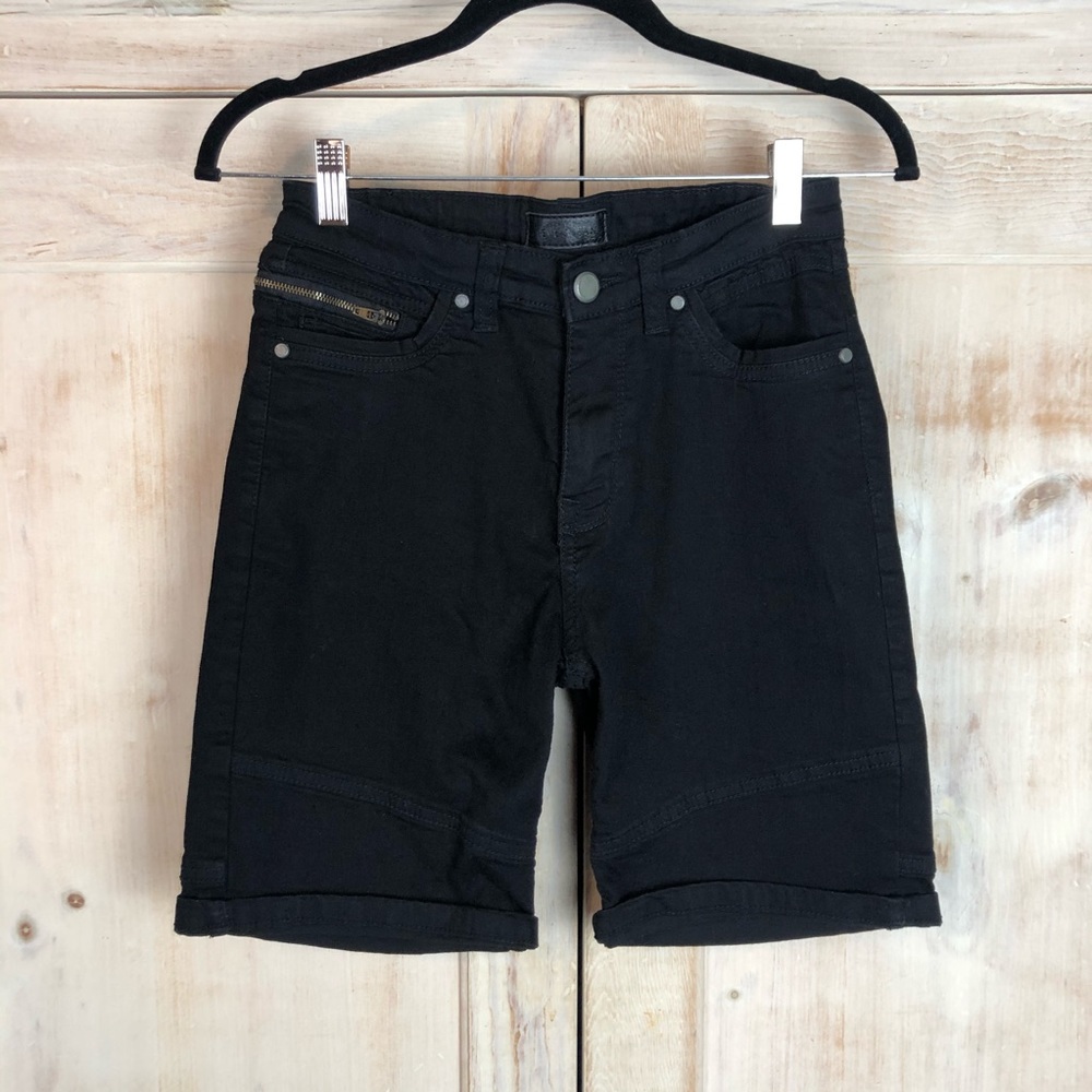 🔷 NWOT - Steve’s Jeans Boys Black Denim Shorts